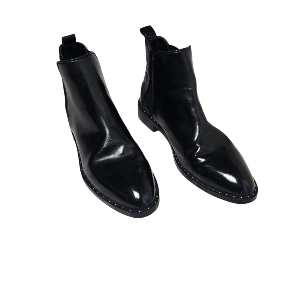 Kara Women's Ankle Boots Size EU 38(7.5) US Black Pre-Owned Some Interior Wear